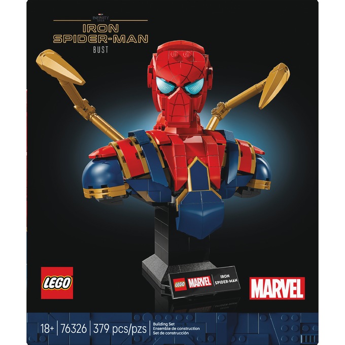LEGO Marvel Iron Spider-Man Bust, , large