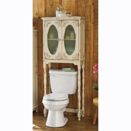 Vintage-Style Tesorino Over-the-Toilet Space Saver, , large