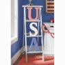 Ladder Shelf and USA Red, White &amp; Blue Letters, , large