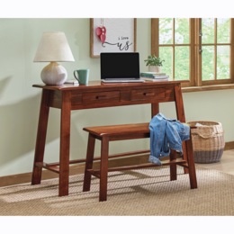 Rustic Desk and Bench, , large