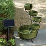 Tiered Solar Fountain, , large
