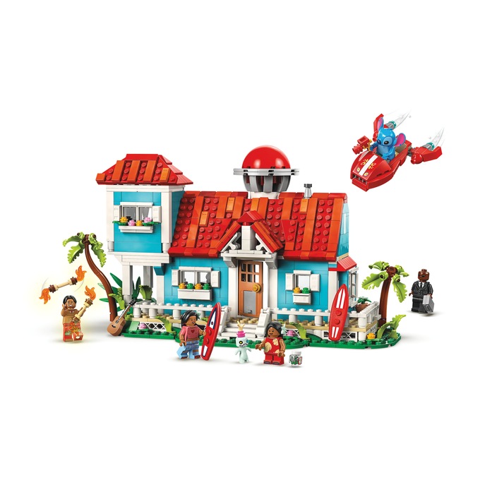 LEGO Disney Lilo and Stitch Beach House, , large