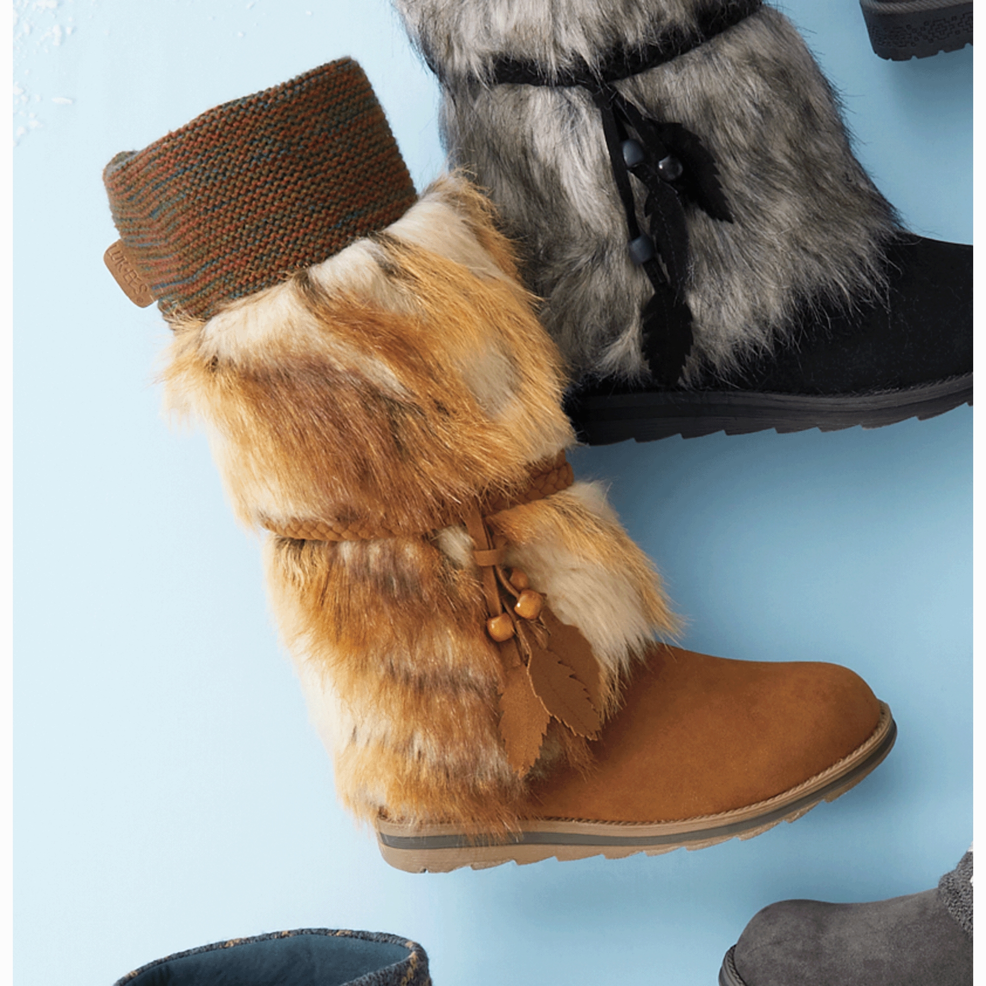 payless black boots