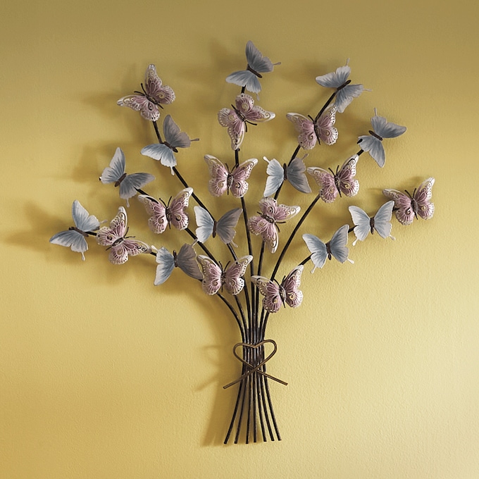 Butterfly Bouquet Wall Art, , large