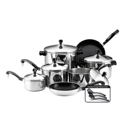 Farberware Classic Stainless Steel Cookware Set, , large