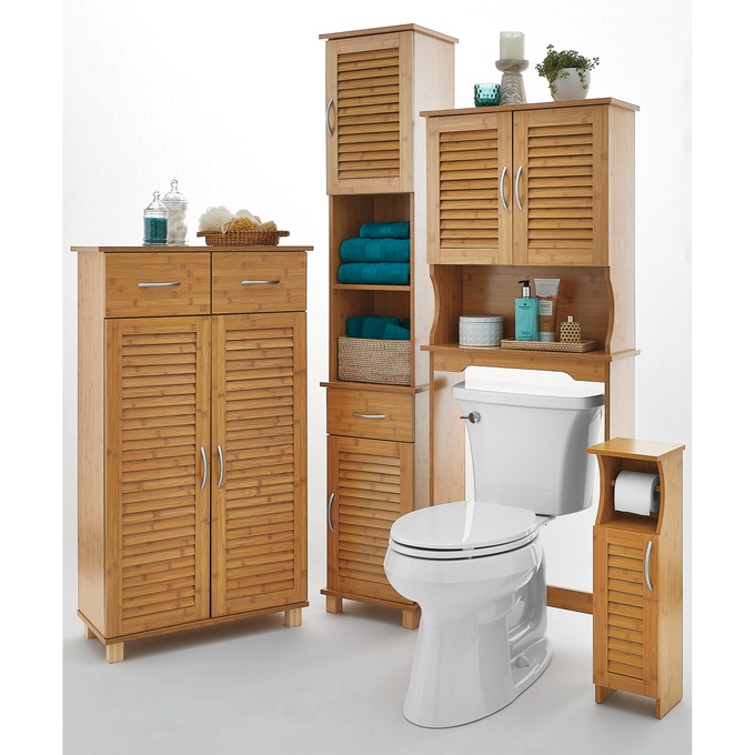 Bamboo-Finish Space Saver, , large