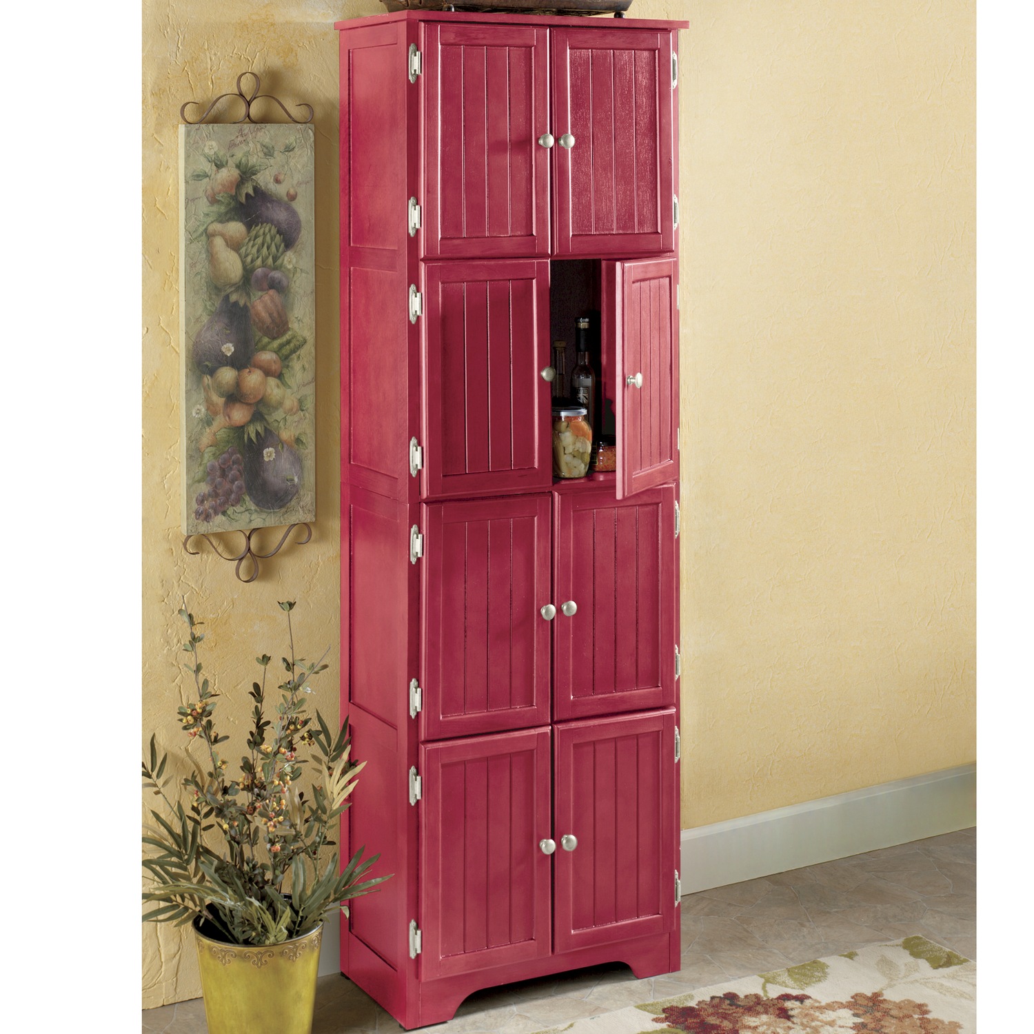 8 Door Wall Cabinet | Country Door