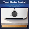 Elite Gourmet 2-Slice Cool-Touch Toaster, White, large