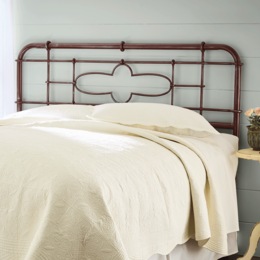 Rowlands Queen-Sized Metal Headboard, , large