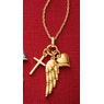 Wings/Cross Charm Pendant, , large