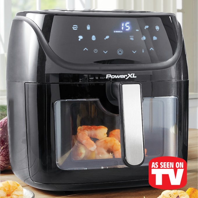 PowerXL Vortex 6-Quart Air Fryer, Black, large
