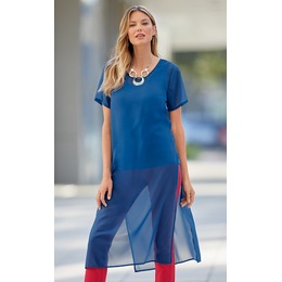 Color Pop Tunic, Royal, large