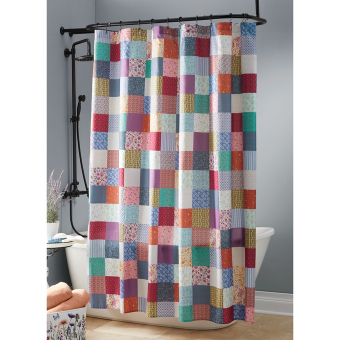 Maggie Shower Curtain, , large