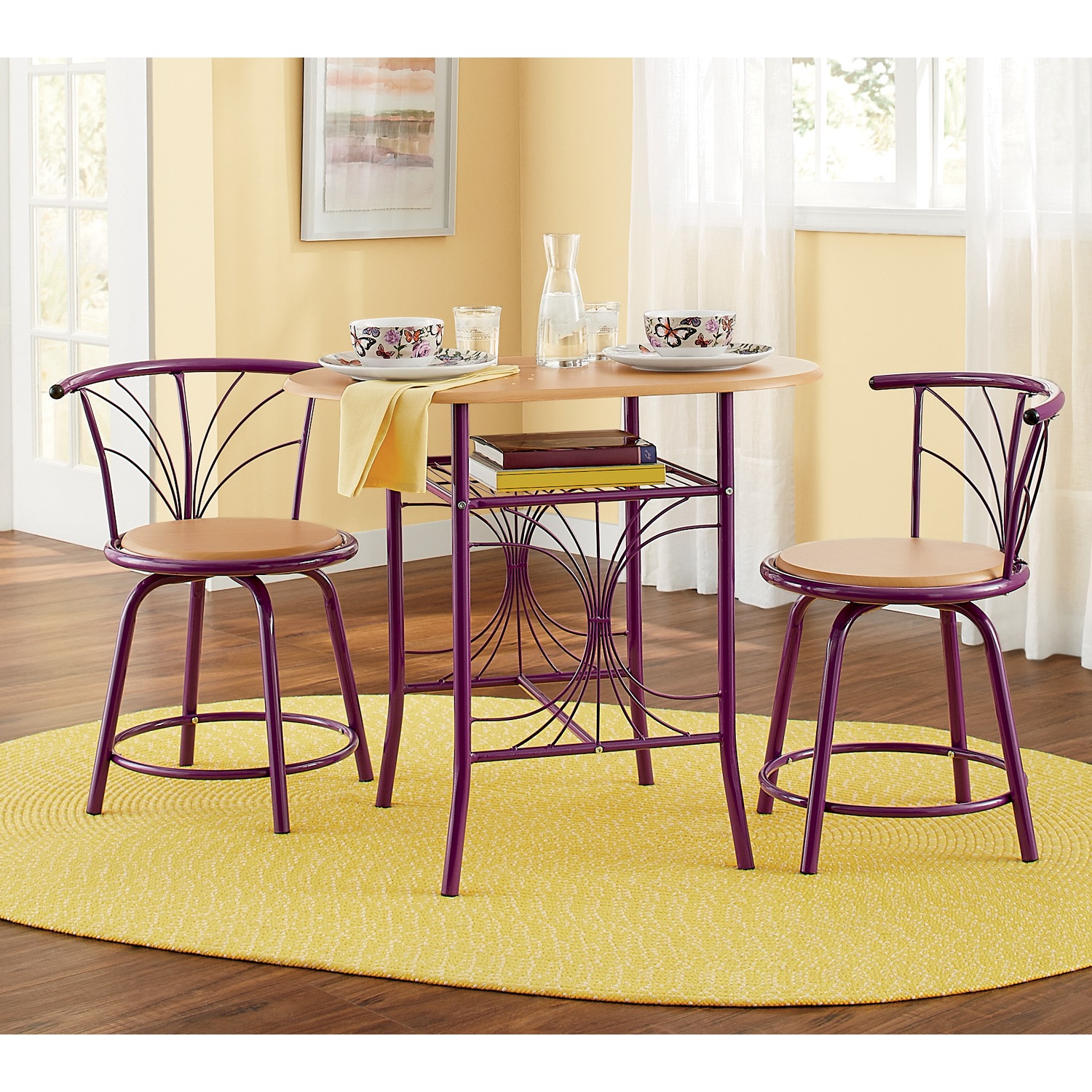 3Piece Colorful Bistro Set Country Door