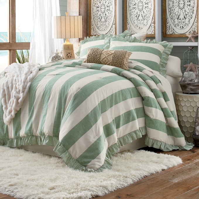 Clearwater Stripe Sham, , large
