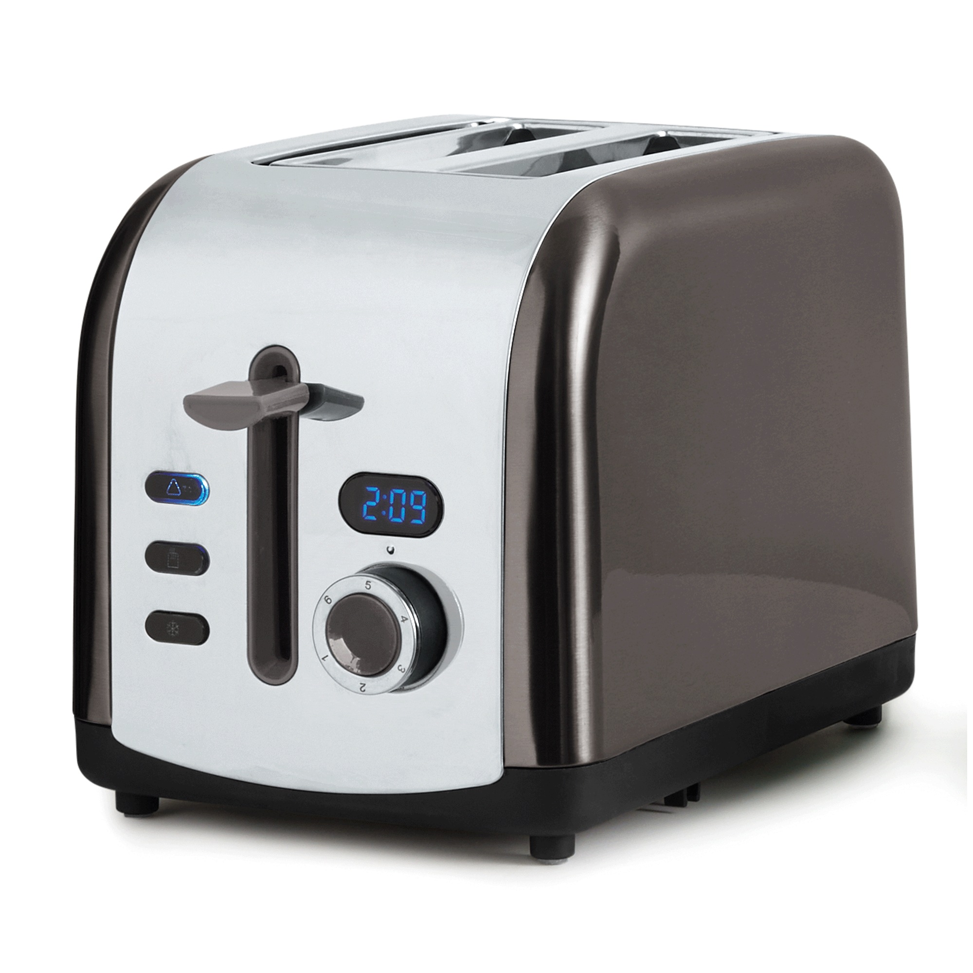 2-Slice Toaster, Platinum, large