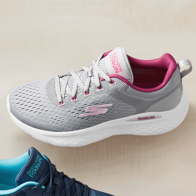 Skechers ultra sales go womens pink