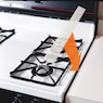 Kleen Seam Silicone Stove Gap Cover, , large