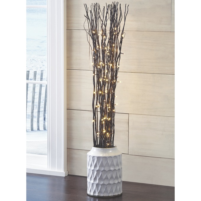 Led Lit Branches Country Door