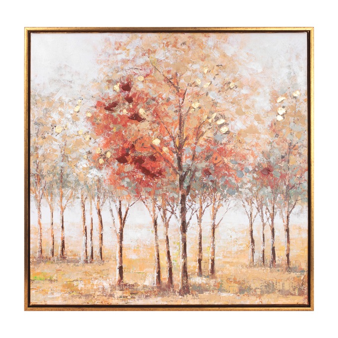 Autumn Trees Wall Art, Multi, large