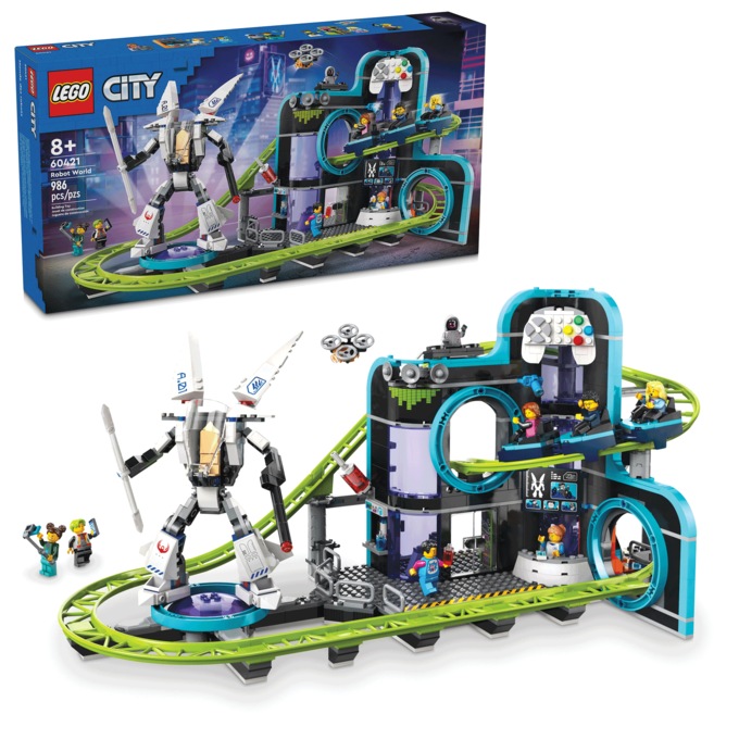 LEGO Robot World Roller-Coaster Park, , large