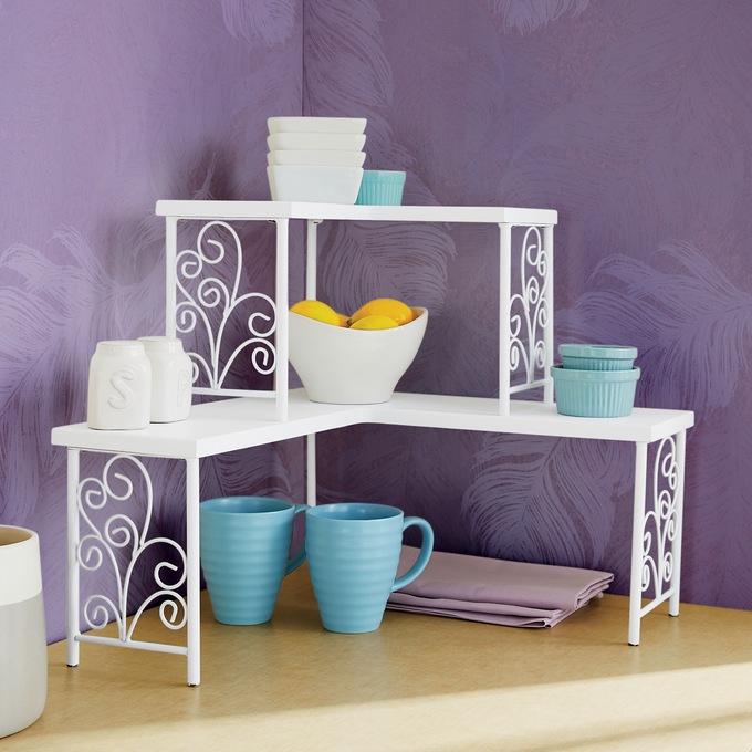 Femme Lace Corner Shelf, , large