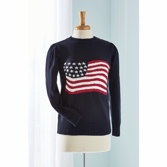Americana Flag Sweater, , large