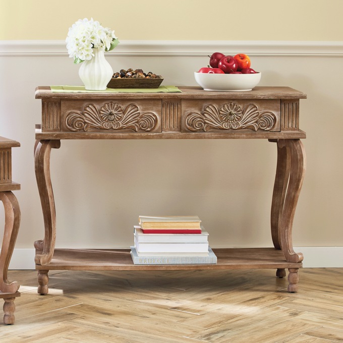 Calliope Carved Console, , large
