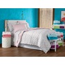Reversible Dot and Stripe Down-Alternative Comforter Set, , large