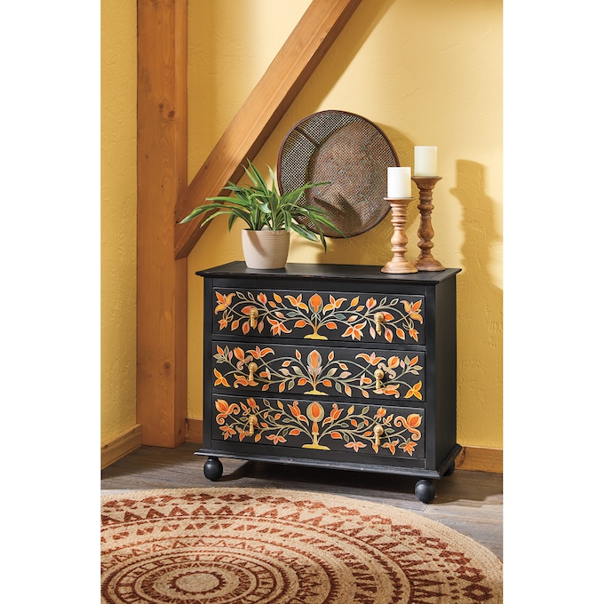 Elle Hand-Painted Cabinet, , large