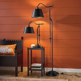 Industrial Adjustable Floor and Table Lamps, , large