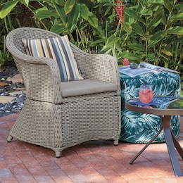 Gayle Wicker Chair, , large