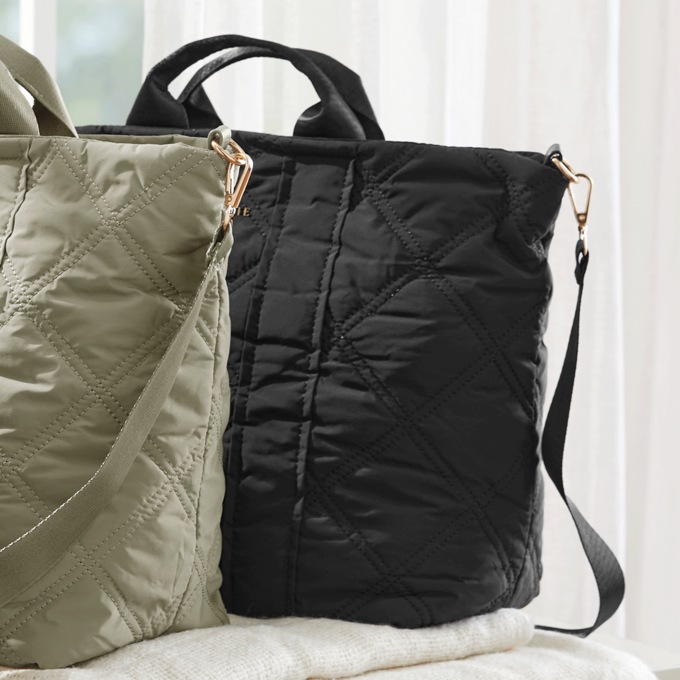 Cloud 9 Tote Bag, Black, large