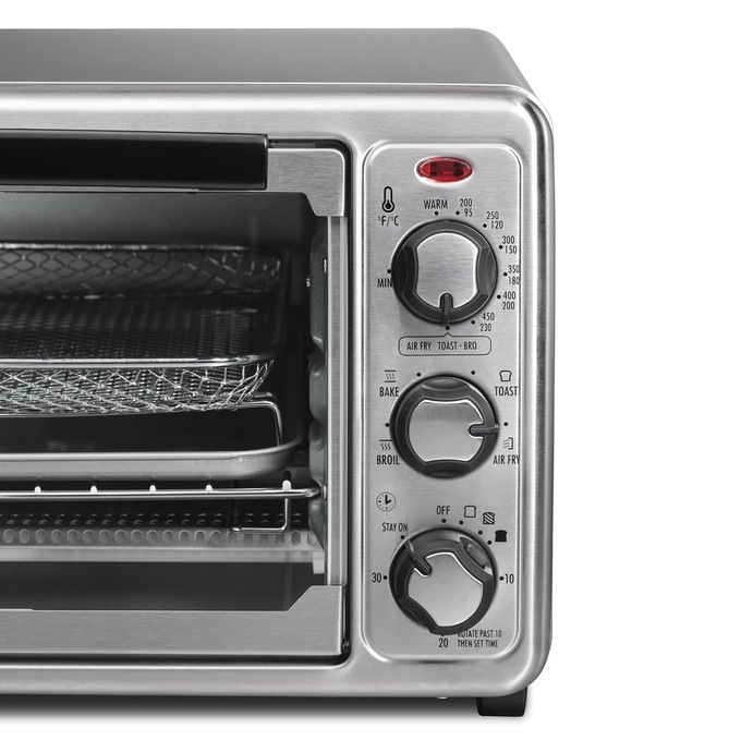 Hamilton Beach 4-Slice Sure-Crisp Air Fryer Toaster Oven in