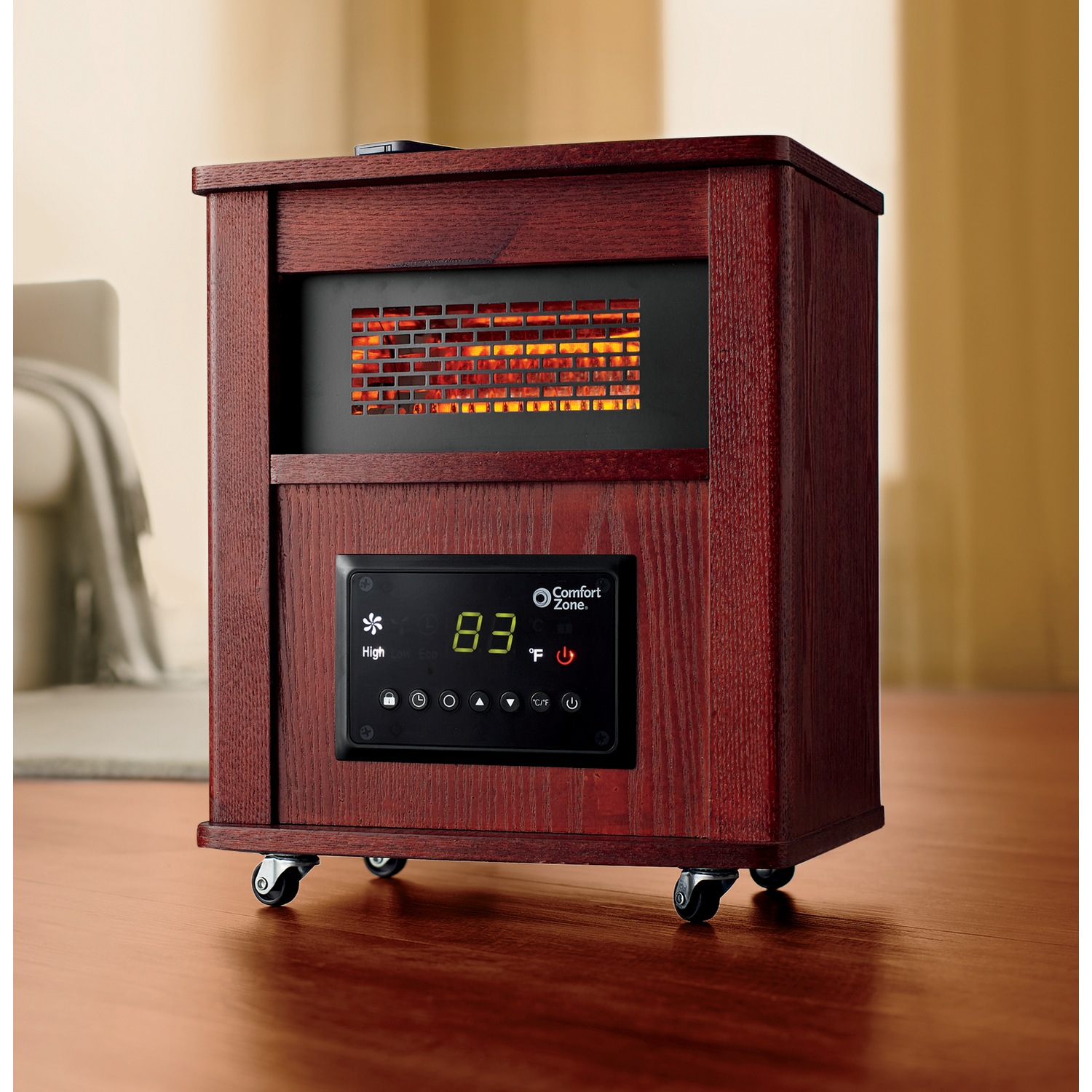 Comfort Zone Infrared Heater Conversely, you can get the larger