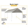 ShelterLogic Gazebo Canopy, 10' x 20', , large