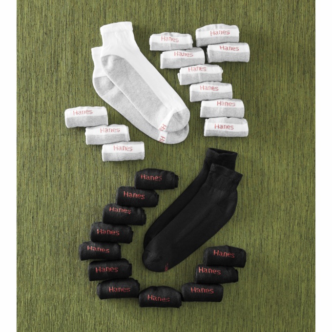 Men's 12-Pack Cushion Ankle Sock, , large