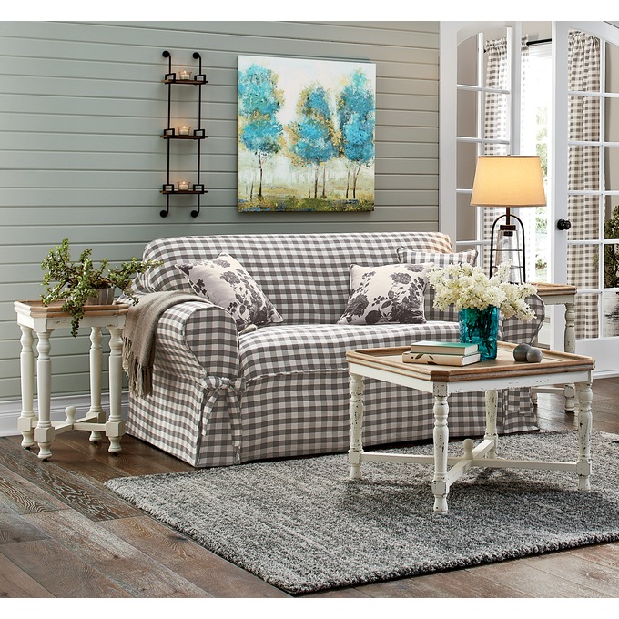 Two Tone End Table, , large