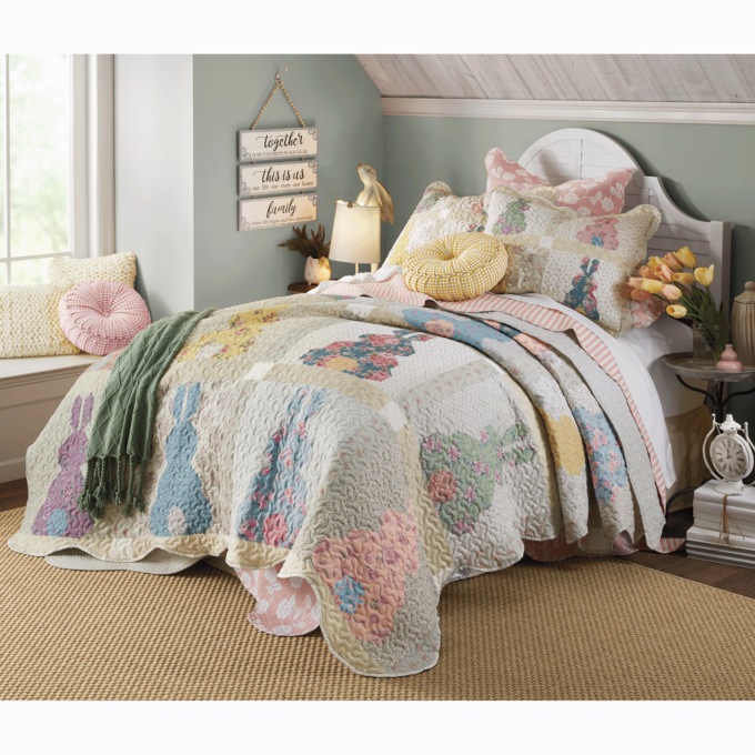 Easter Oversized Quilt, , large
