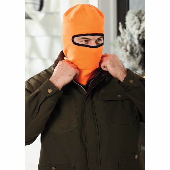 Reversible Camo Fleece Mask, , large