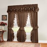 Mayfair Romantic Priscilla Ruffled Semi-Sheer Panel Pair with Tieback, , large