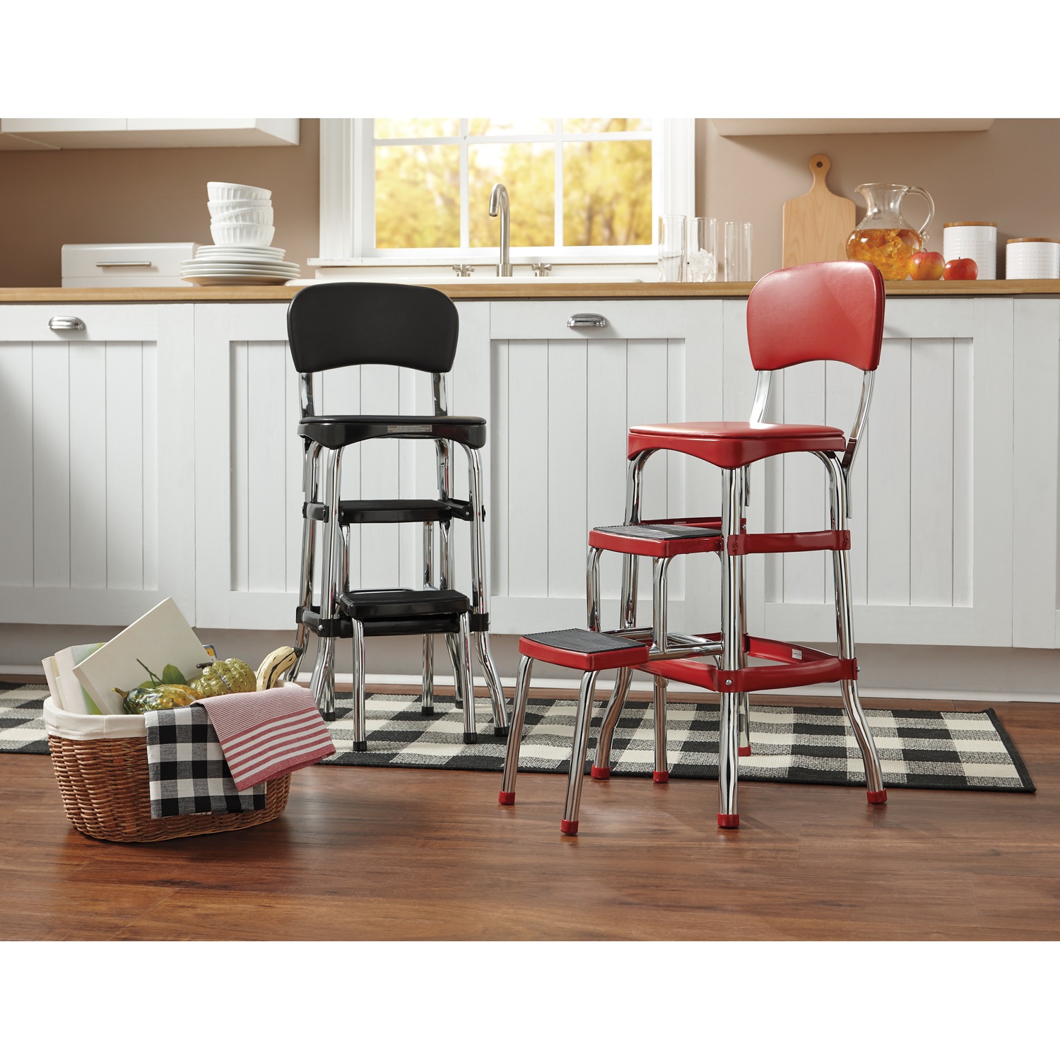Old fashioned kitchen hot sale step stool
