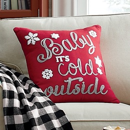 Baby It&amp;&#35;39;s Cold Outside Pillow, , large