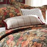 Spice Plaid With Fringe Decorative Pillow, , large