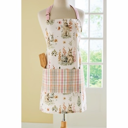 Flower Bunny Apron, , large