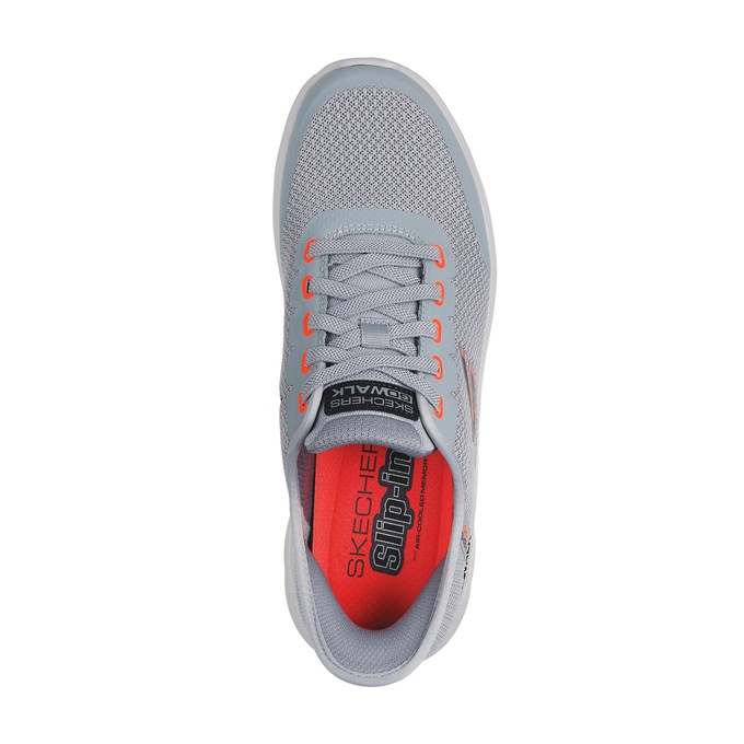 Skechers Men's Slip-Ins GO WALK Flex Slip-On, Gray, large