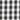 Plaid-Accent Tote Basket, Black Check, swatch