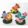 Set of 3 Lit Butterfly Set Arounds, , large