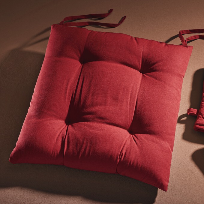Color Connection Chair Cushion, Delicious Red, large