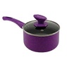 Chef Tested 11-Piece Granite Ceramic Nonstick Cookware Set, Purple, large